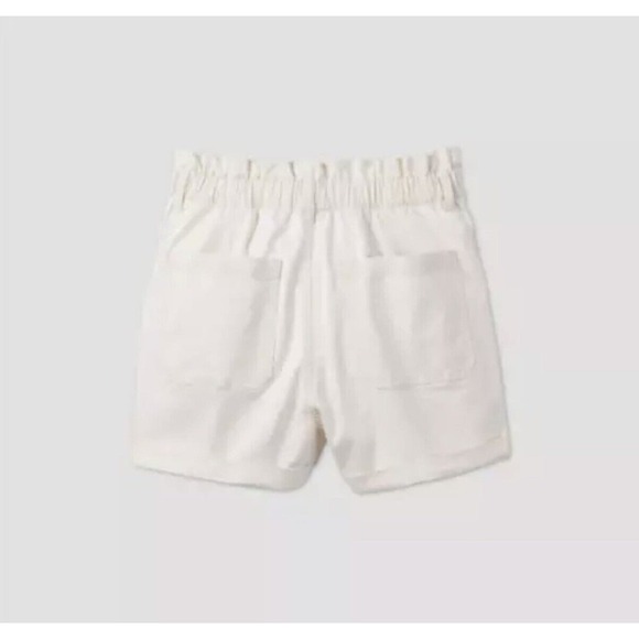 Universal Thread High Waist Shorts White 3x Plus Size Stretchy NWT - Picture 2 of 7